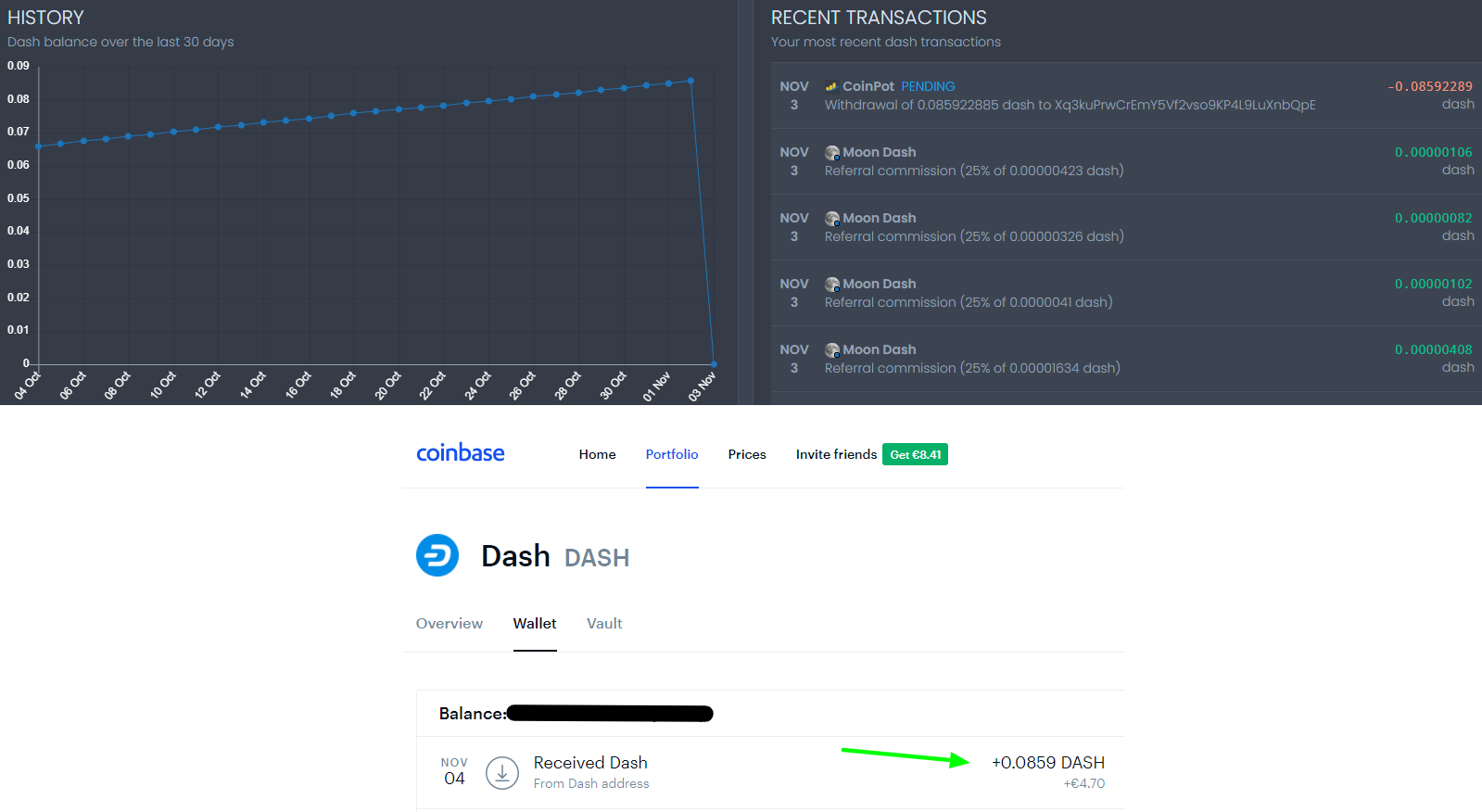 Payment Proof Moon Dash