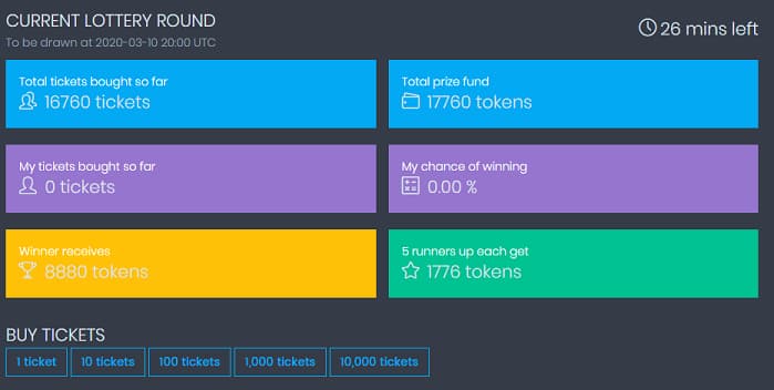 Coinpot Lottery